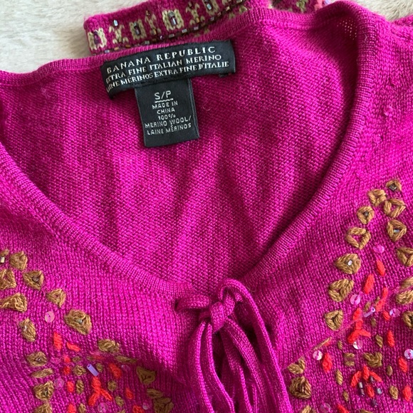 Vintage Banana Republic Boho Sweater 🌷 - Picture 4 of 5